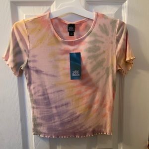 Tie-dye crop top